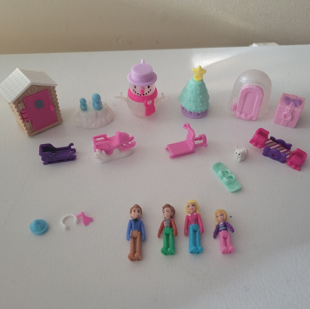 Polly Pocket Snow Toys
